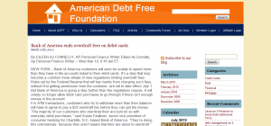  American Debt Free Foundation Articles