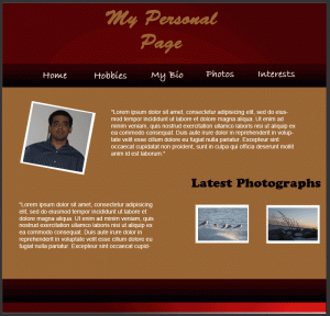  Personal Page